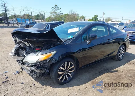 2014 Honda Civic Ex-L из США, поврежденный, VIN 2HGFG3B02EH511377